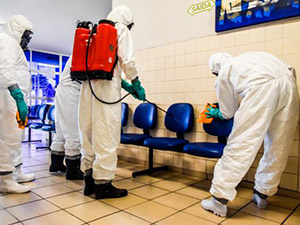 Desinfecção de Ambientes Desinfecção de Ambientes